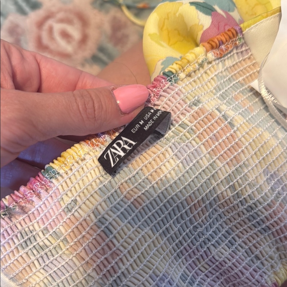 Zara Pink and Yellow Heart Pendant Accessory - Picture 3 of 3